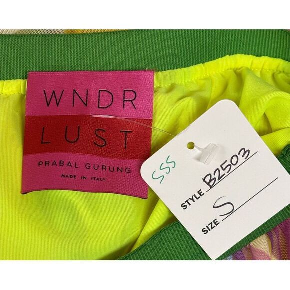 PRABAL GURUNG Falda Midi Multicolor Skirt in Multi Color NWT Size Small - Picture 6 of 8